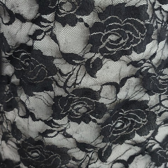 full tilt american eagle black laced back tank top - Picture 6 of 10